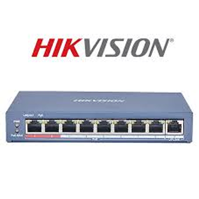 Hikvision - SWITCH POE - 8-PORT