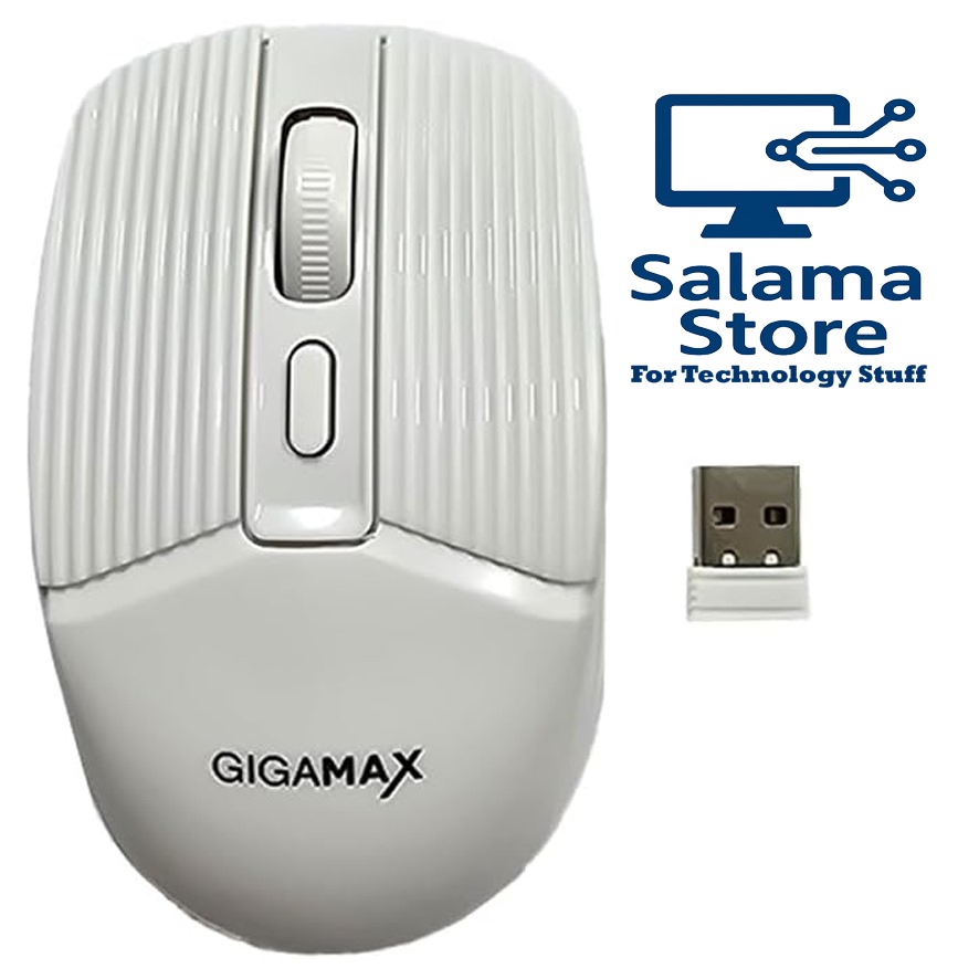 جيجاماكس - ماوس g-1600 لون ابيض عالى الجوده