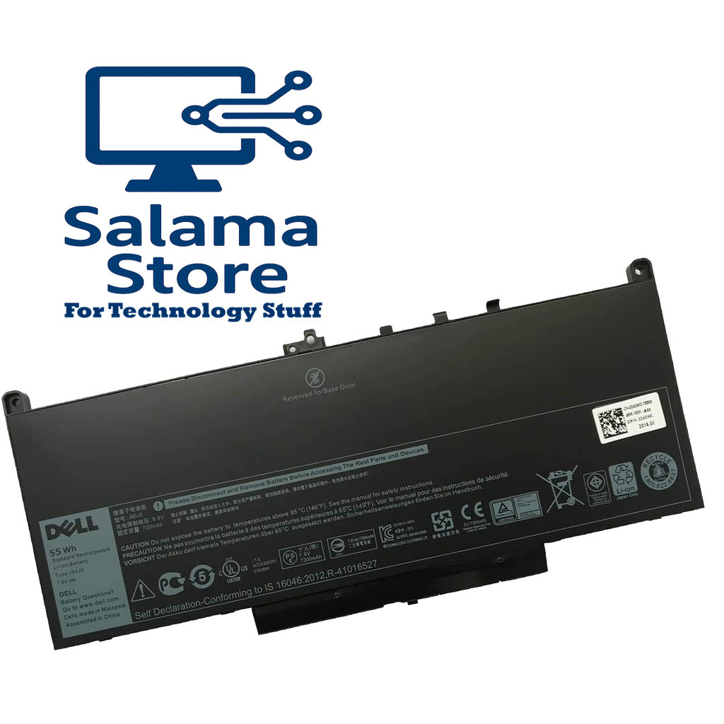 Dell Latitude E7270 & E7470 Type J60J5 7.6V 55WH Built-in Battery